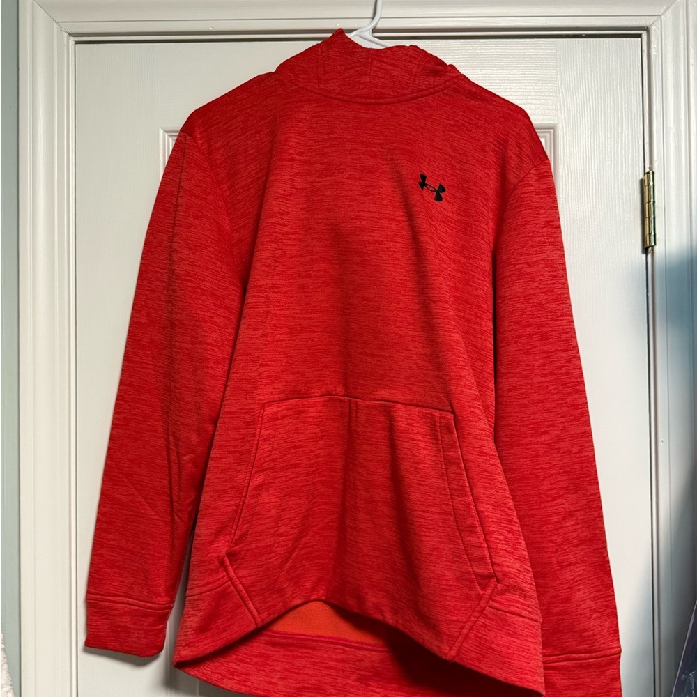 Under Armour Men's Red Pullover Hoodie